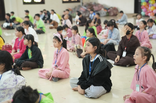 Khoá tu thiếu nhi “Em về bên Phật” Lần thứ 71