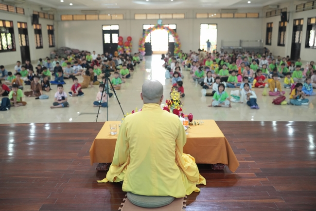 Khoá tu thiếu nhi “Em về bên Phật” Lần thứ 71