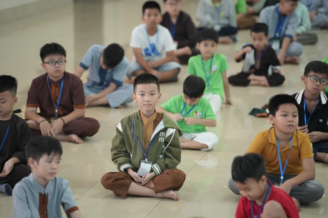 Khoá tu thiếu nhi “Em về bên Phật” Lần thứ 71