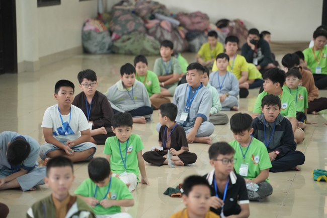 Khoá tu thiếu nhi “Em về bên Phật” Lần thứ 71