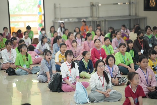 Khoá tu thiếu nhi “Em về bên Phật” Lần thứ 71