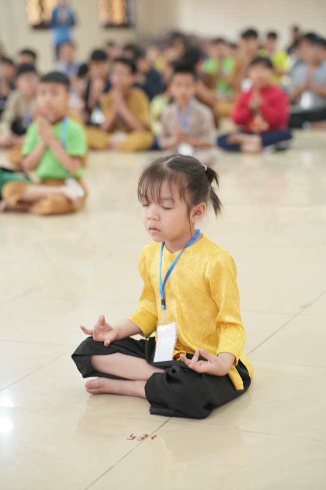 Khoá tu thiếu nhi “Em về bên Phật” Lần thứ 71