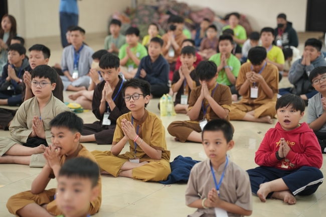 Khoá tu thiếu nhi “Em về bên Phật” Lần thứ 71