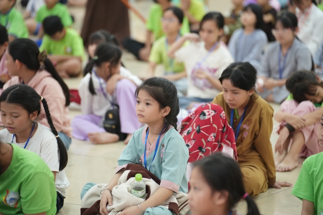 Khoá tu thiếu nhi “Em về bên Phật” Lần thứ 71