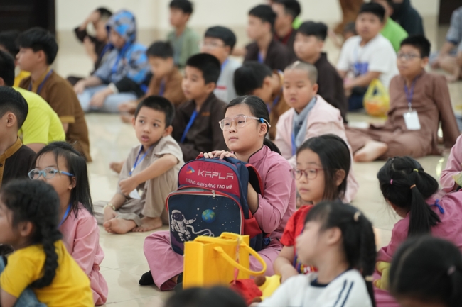 Khoá tu thiếu nhi “Em về bên Phật” Lần thứ 71