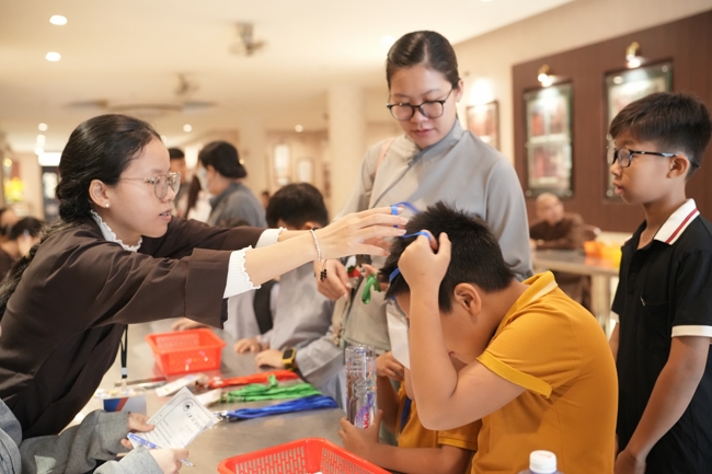 Khoá tu thiếu nhi “Em về bên Phật” Lần thứ 71