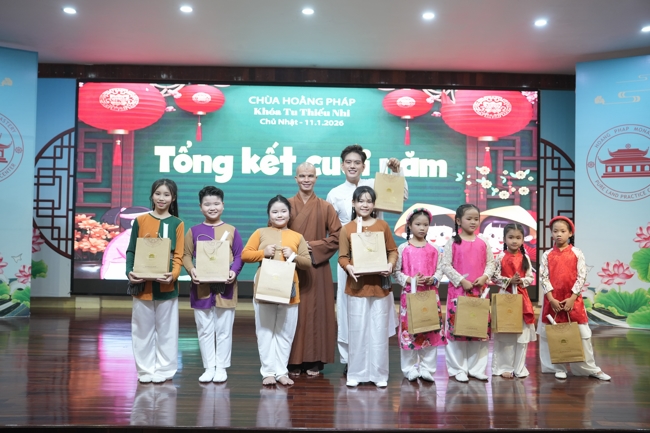 Khoá tu thiếu nhi “Em về bên Phật” Lần thứ 71