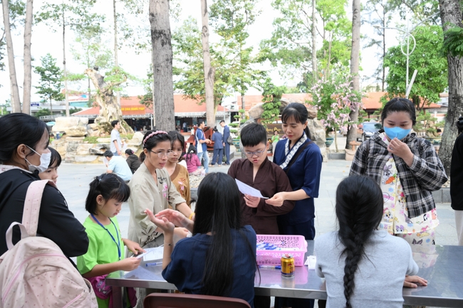 Khoá tu thiếu nhi “Em về bên Phật” Lần thứ 70