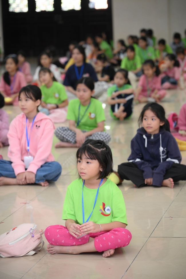 Khoá tu thiếu nhi “Em về bên Phật” Lần thứ 70