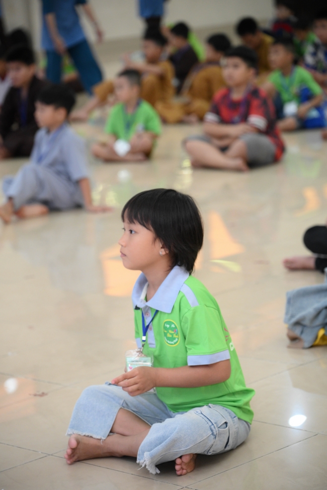 Khoá tu thiếu nhi “Em về bên Phật” Lần thứ 70