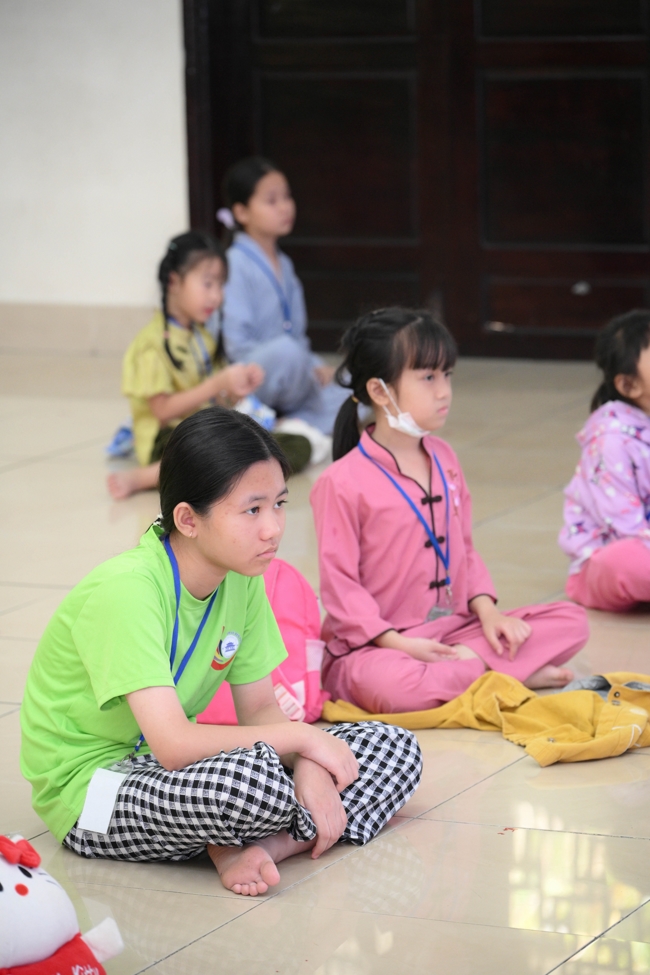 Khoá tu thiếu nhi “Em về bên Phật” Lần thứ 70