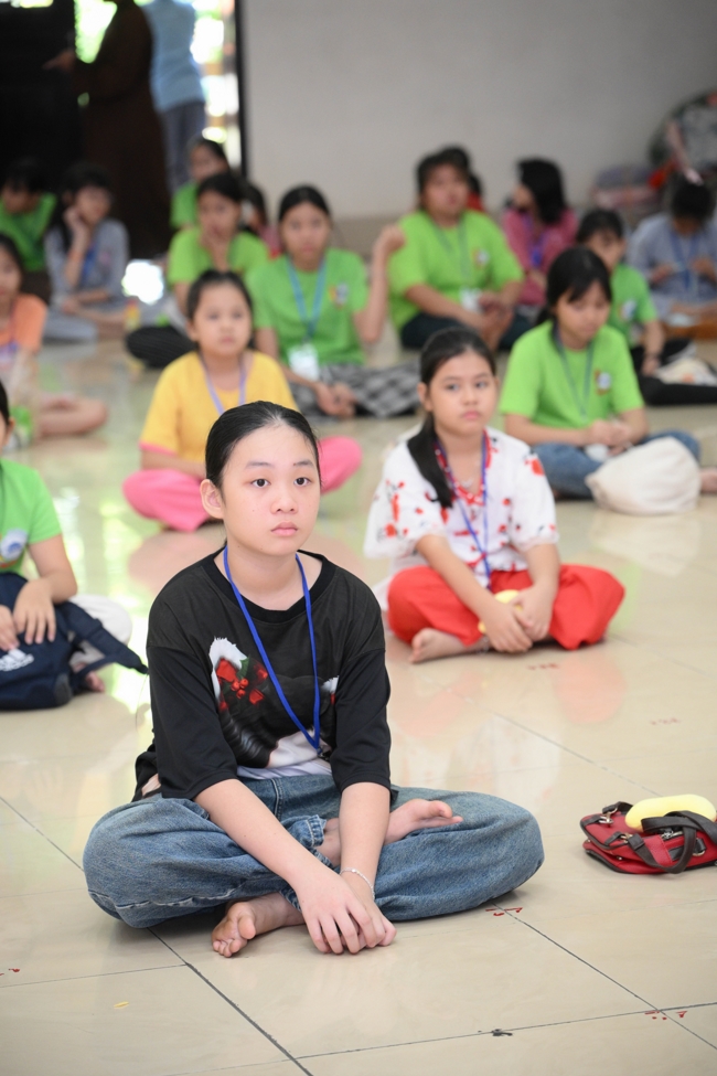 Khoá tu thiếu nhi “Em về bên Phật” Lần thứ 70