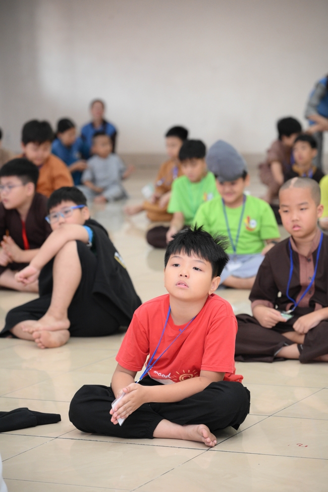 Khoá tu thiếu nhi “Em về bên Phật” Lần thứ 70