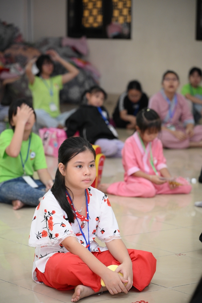 Khoá tu thiếu nhi “Em về bên Phật” Lần thứ 70