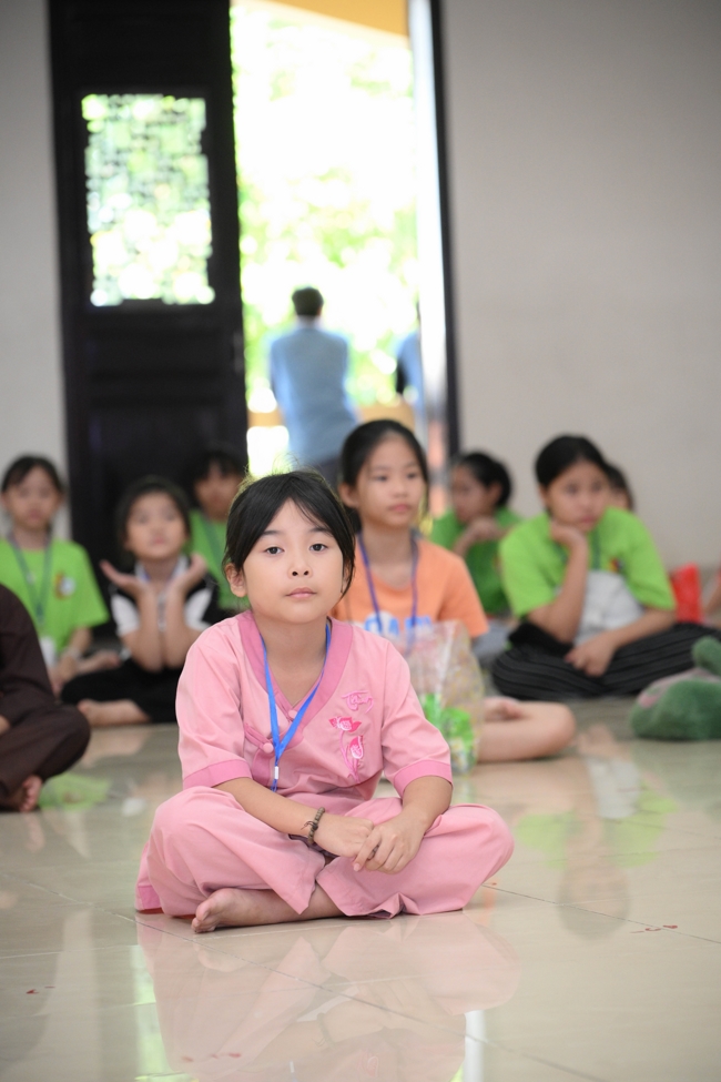 Khoá tu thiếu nhi “Em về bên Phật” Lần thứ 70