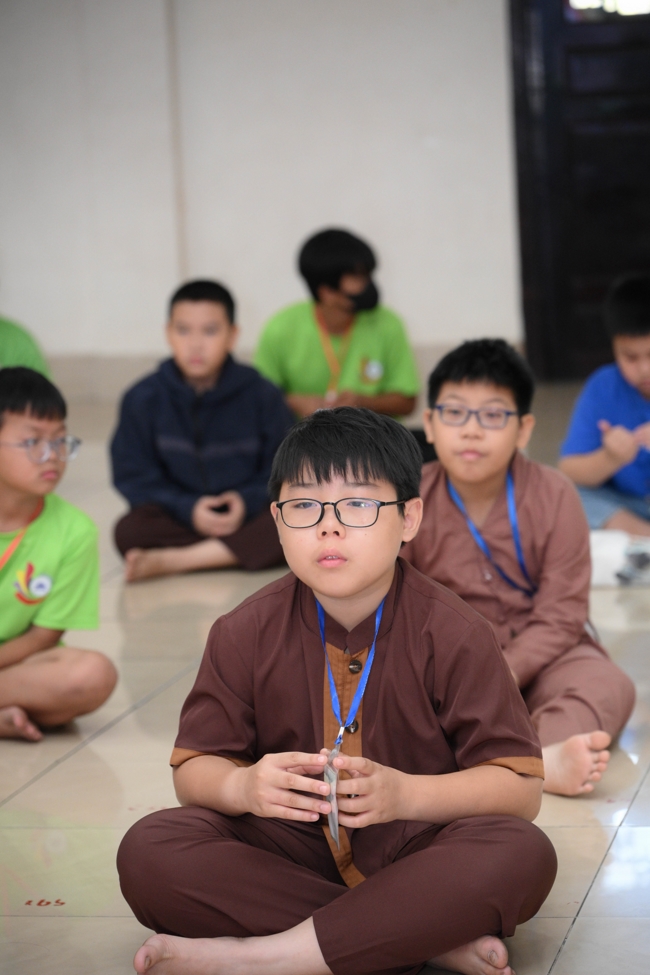 Khoá tu thiếu nhi “Em về bên Phật” Lần thứ 70