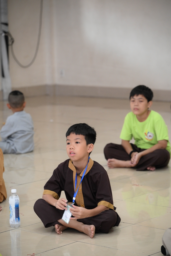 Khoá tu thiếu nhi “Em về bên Phật” Lần thứ 70