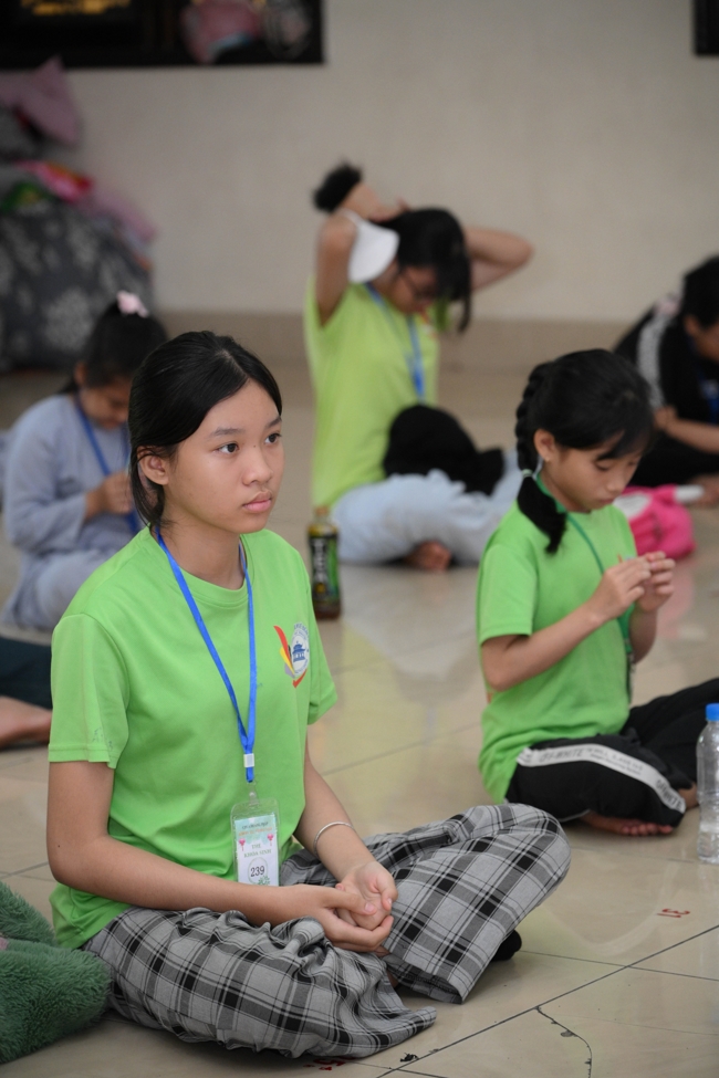 Khoá tu thiếu nhi “Em về bên Phật” Lần thứ 70