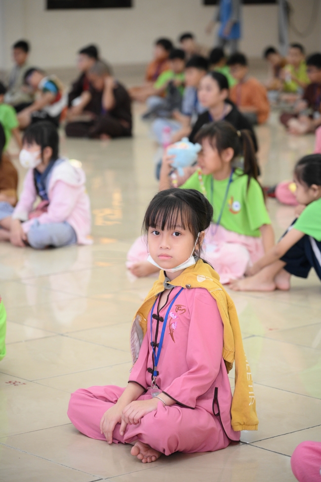 Khoá tu thiếu nhi “Em về bên Phật” Lần thứ 70