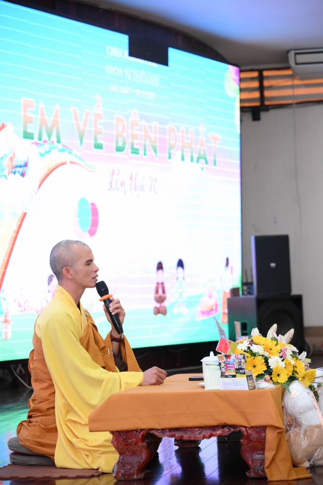 Khoá tu thiếu nhi “Em về bên Phật” Lần thứ 70