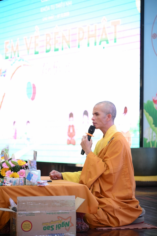 Khoá tu thiếu nhi “Em về bên Phật” Lần thứ 70