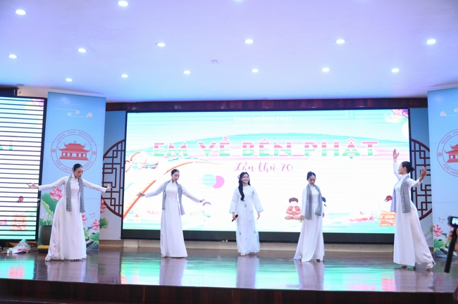 Khoá tu thiếu nhi “Em về bên Phật” Lần thứ 70