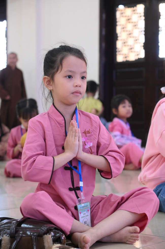 Khoá tu thiếu nhi “Em về bên Phật” Lần thứ 70