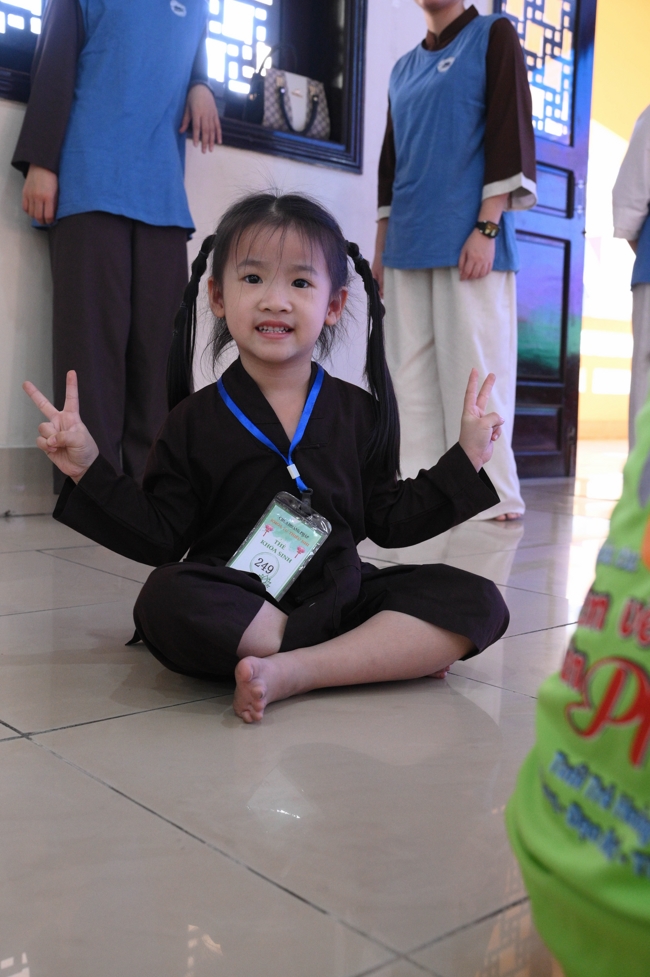 Khoá tu thiếu nhi “Em về bên Phật” Lần thứ 70