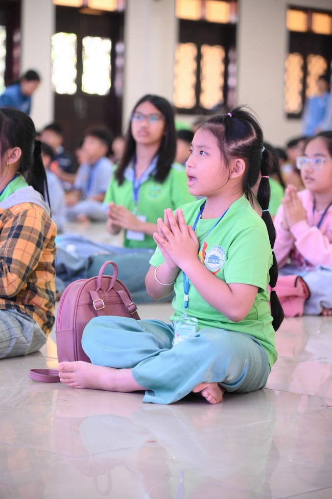 Khoá tu thiếu nhi “Em về bên Phật” Lần thứ 70