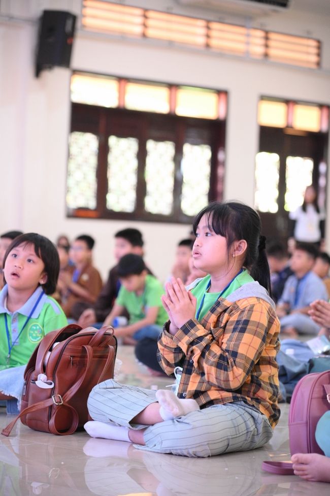 Khoá tu thiếu nhi “Em về bên Phật” Lần thứ 70