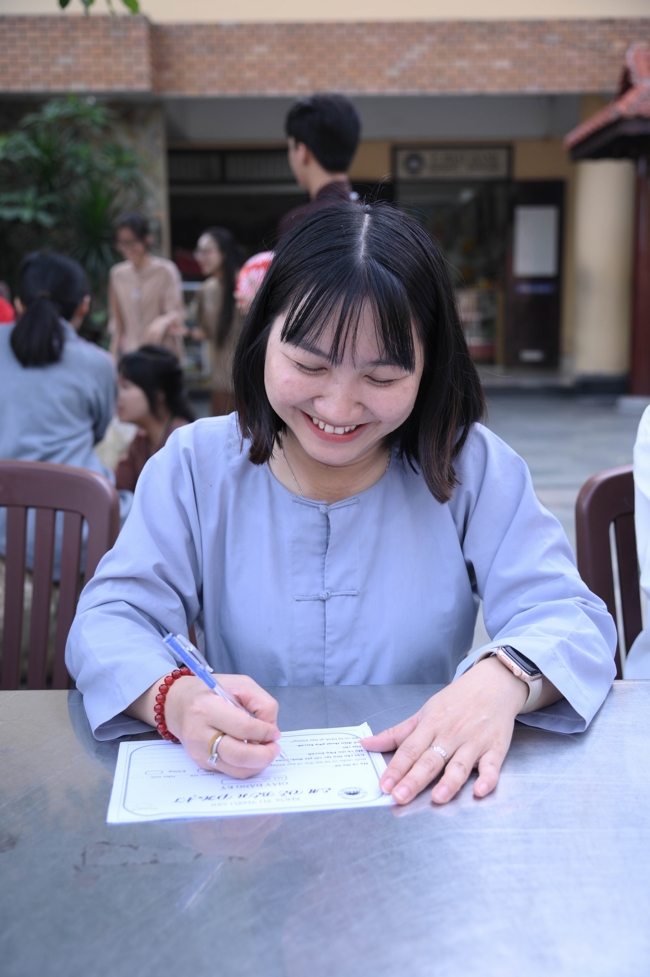 Ngày tu “Sinh viên hướng về Phật pháp”