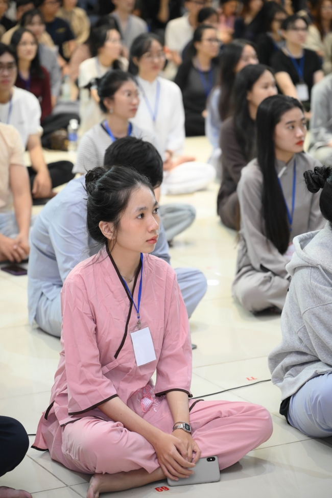 Ngày tu “Sinh viên hướng về Phật pháp”