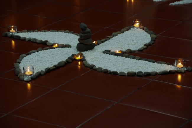 Buổi chia sẻ của Đại đức Thích Tâm Trường cùng Hội sinh viên chùa Hoằng Pháp.