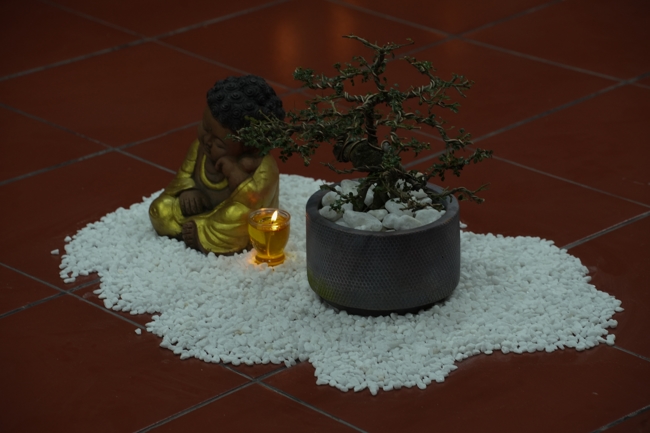 Buổi chia sẻ của Đại đức Thích Tâm Trường cùng Hội sinh viên chùa Hoằng Pháp.