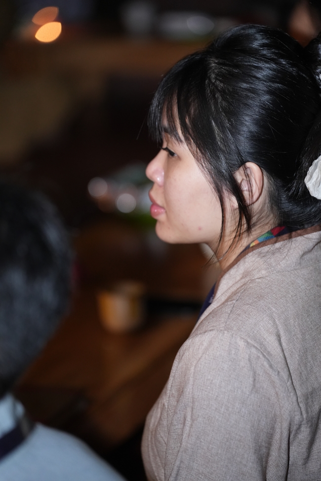 Buổi chia sẻ của Đại đức Thích Tâm Trường cùng Hội sinh viên chùa Hoằng Pháp.