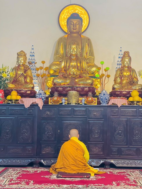 Chùa Đống Cao – Thanh Hoá: Khoá tu niệm Phật một ngày đầu năm