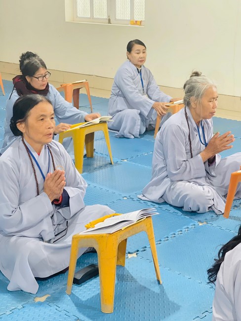 Chùa Đống Cao – Thanh Hoá: Khoá tu niệm Phật một ngày đầu năm