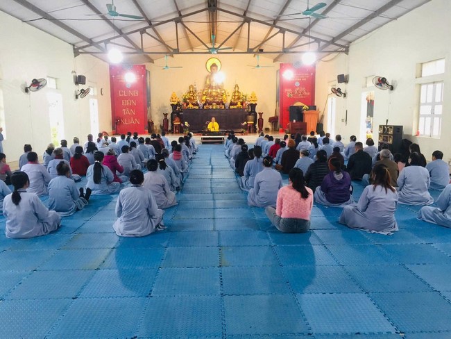 Chùa Đống Cao – Thanh Hoá: Khoá tu niệm Phật một ngày đầu năm