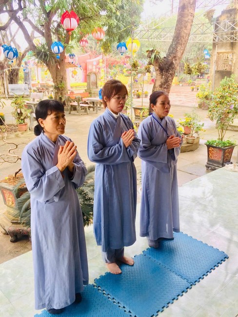 Chùa Đống Cao – Thanh Hoá: Khoá tu niệm Phật một ngày đầu năm