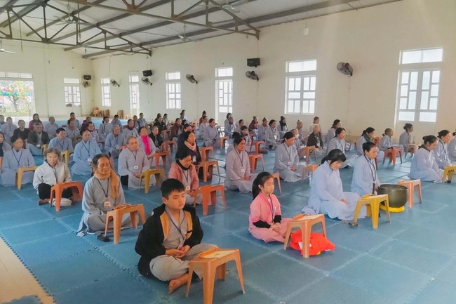 Chùa Đống Cao – Thanh Hoá: Khoá tu niệm Phật một ngày đầu năm