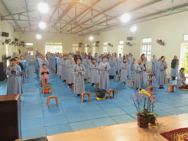 Chùa Đống Cao – Thanh Hoá: Khoá tu niệm Phật một ngày đầu năm