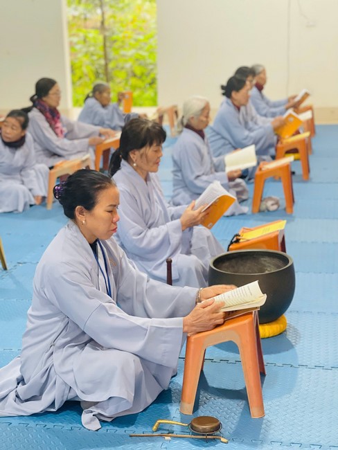 Chùa Đống Cao – Thanh Hoá: Khoá tu niệm Phật một ngày đầu năm