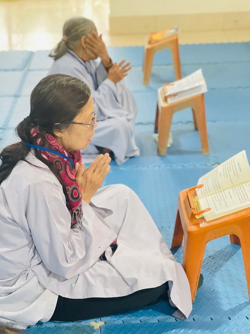 Chùa Đống Cao – Thanh Hoá: Khoá tu niệm Phật một ngày đầu năm