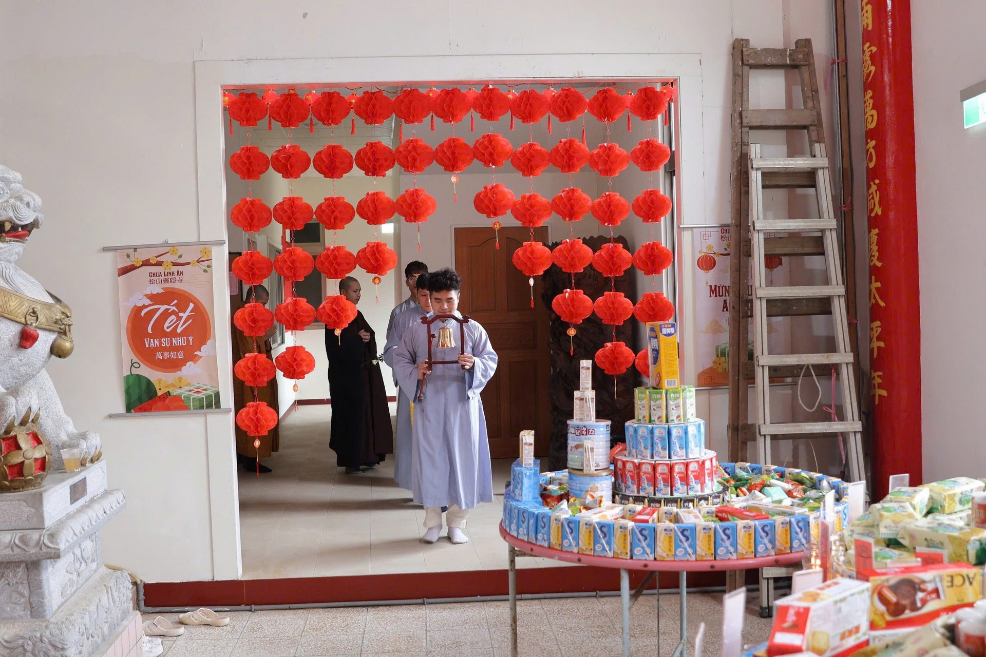 Chùa Linh Ẩn – Đài Loan: Đại lễ Cầu an đầu năm