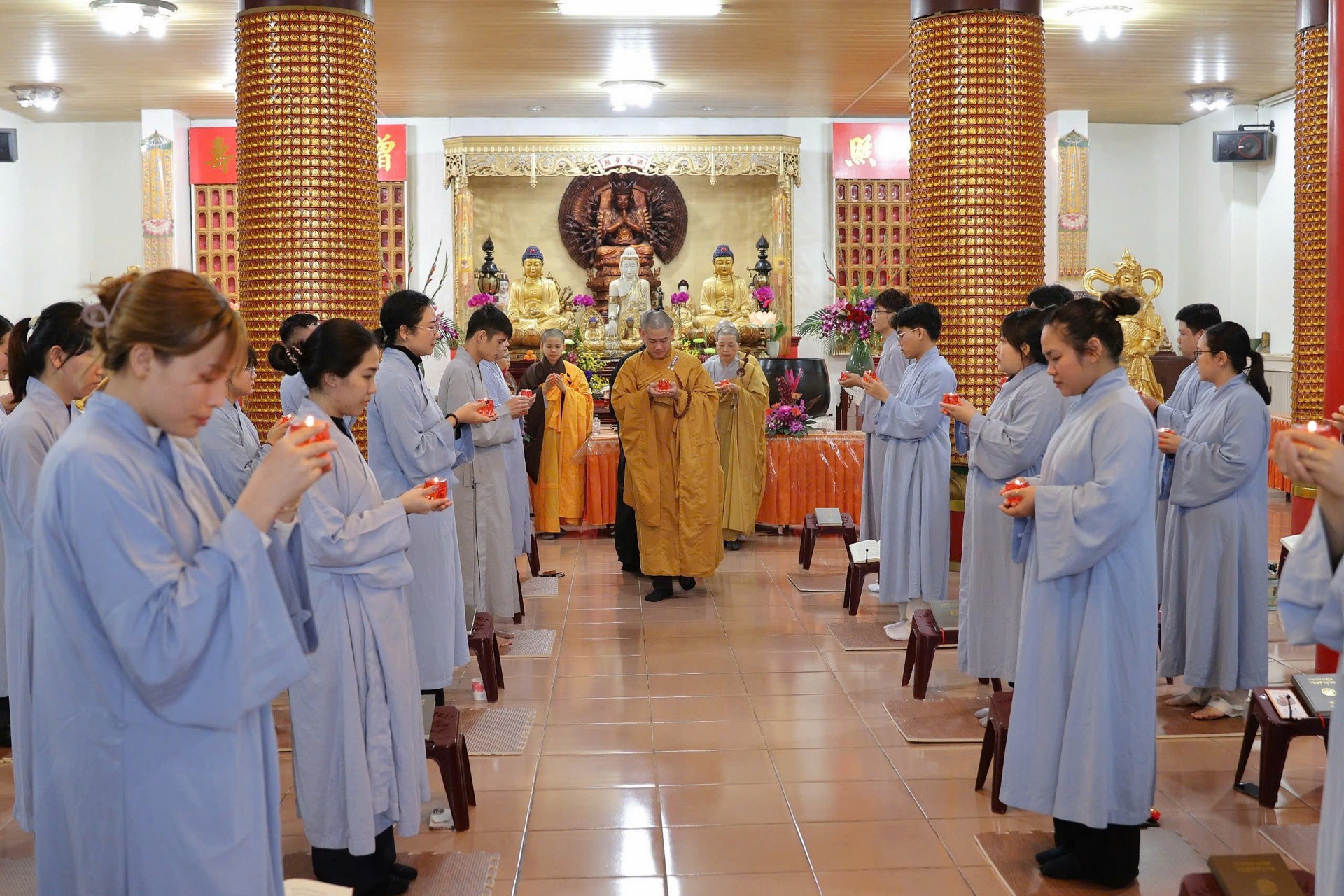 Chùa Linh Ẩn – Đài Loan: Đại lễ Cầu an đầu năm