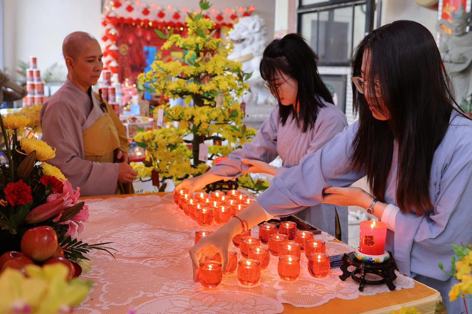 Chùa Linh Ẩn – Đài Loan: Đại lễ Cầu an đầu năm