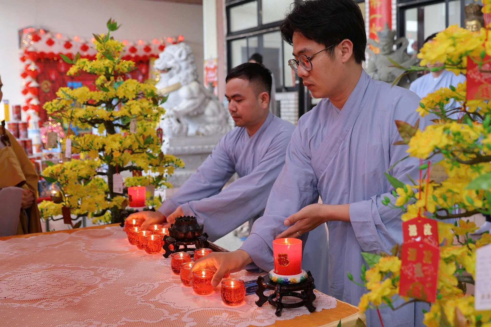 Chùa Linh Ẩn – Đài Loan: Đại lễ Cầu an đầu năm