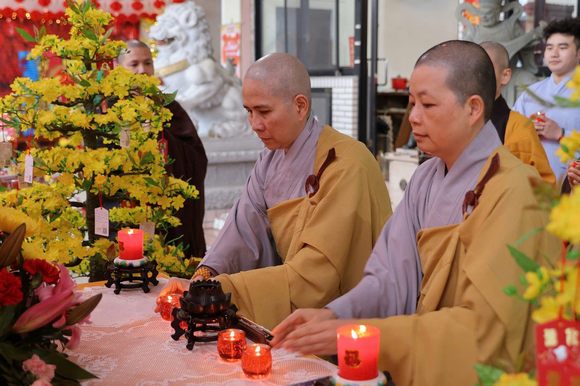 Chùa Linh Ẩn – Đài Loan: Đại lễ Cầu an đầu năm