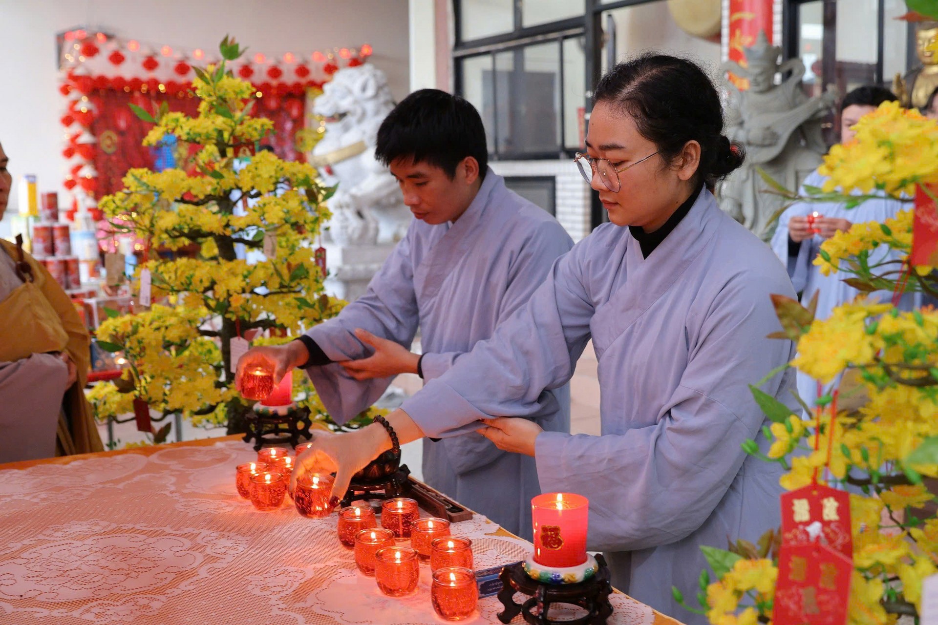 Chùa Linh Ẩn – Đài Loan: Đại lễ Cầu an đầu năm