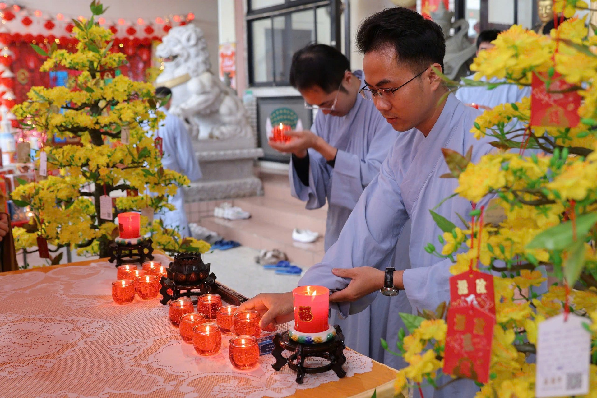 Chùa Linh Ẩn – Đài Loan: Đại lễ Cầu an đầu năm